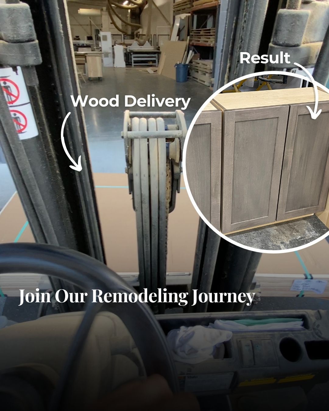 Behind the Scenes of Our Kitchen Remodeling Journey: Morning Wood Panel  Delivery