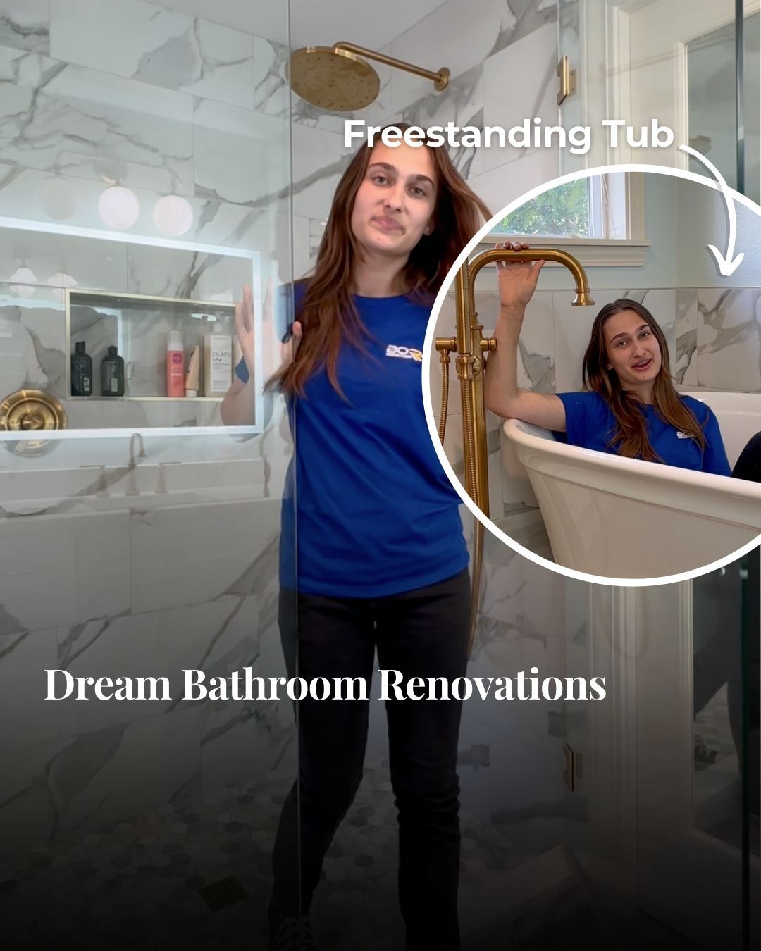 Which Bora Co Renovation Steals Your Heart: Freestanding Tub, Beautiful Shower, or Bathroom Sink?